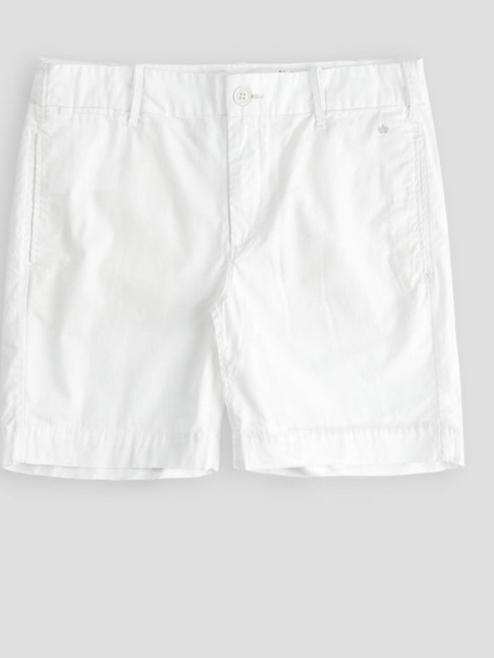 G1 Day Short Paper Twill White Retails $163 Size 6